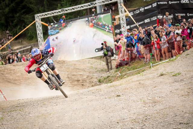 UCI Worldcup Leogang - Gwin "gwinnt" ohne Kette!